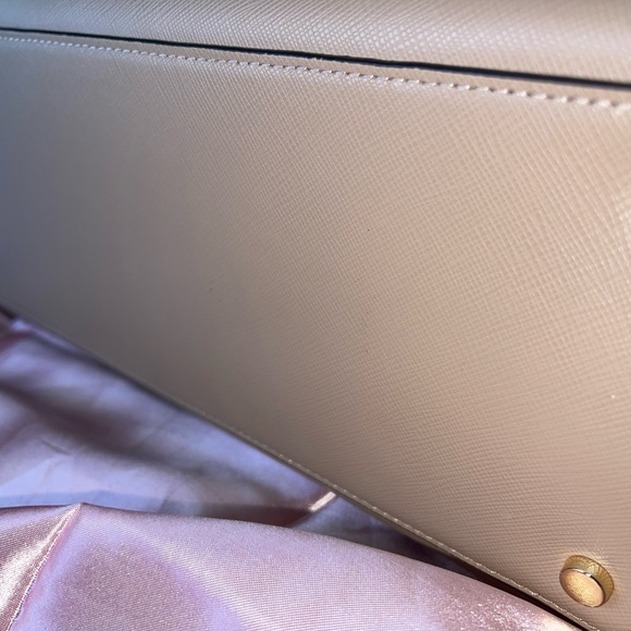 Kate Spade Black and Cream Shoulder Bag with Tan Accents - Picture 3 of 12